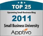 Top 25 Upcoming Small Business Blogs to follow for 2012