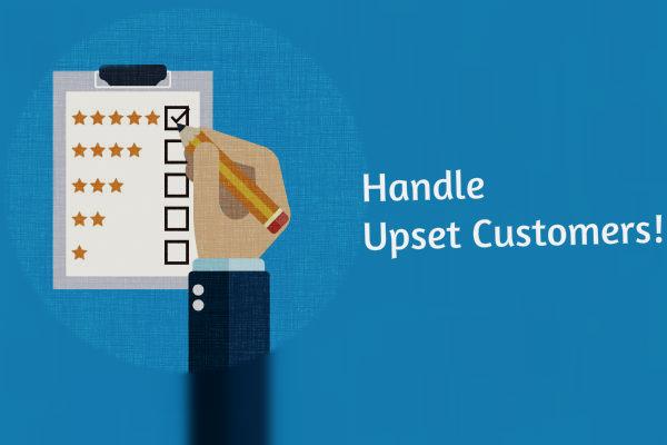 handle upset customers